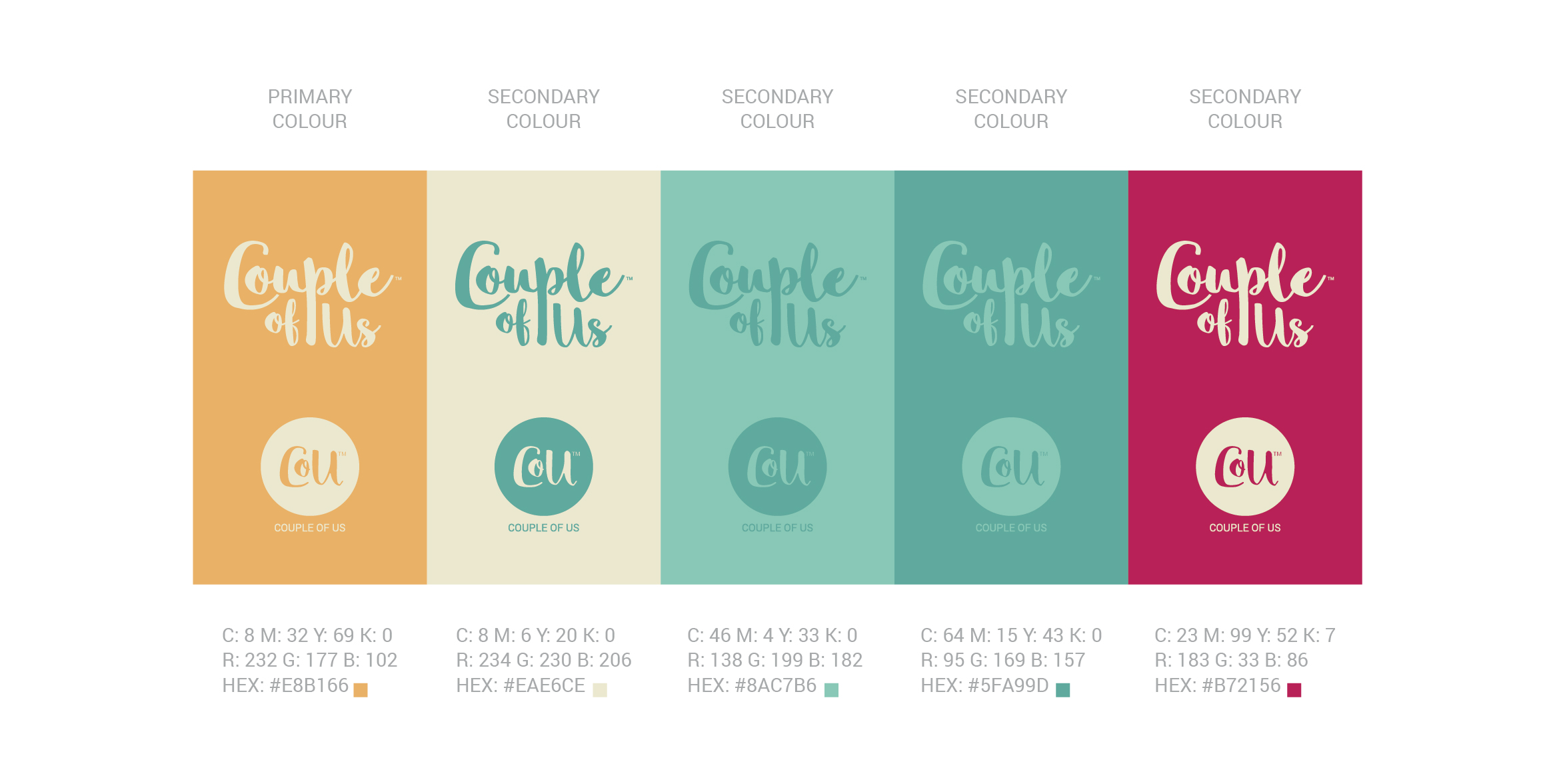Couple of Us Colour Palette